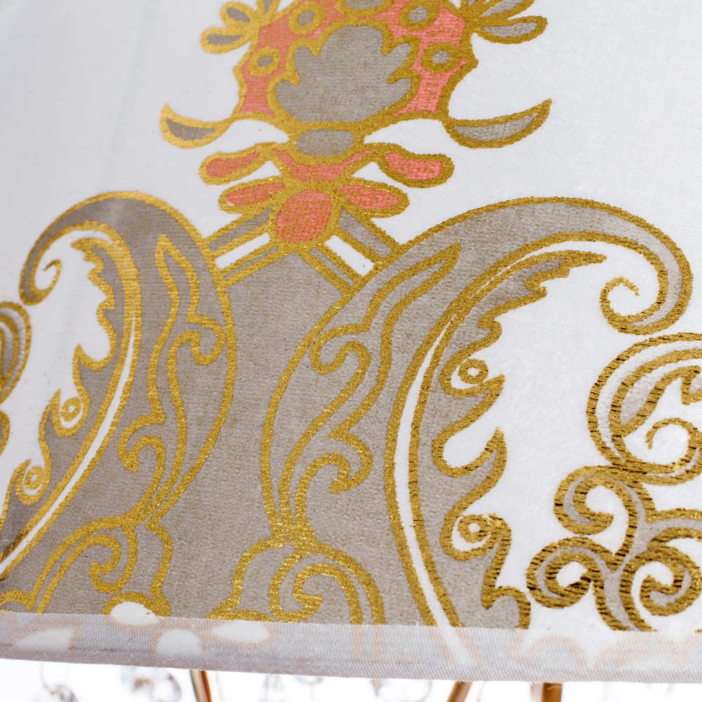 Люстра Arte Lamp Armonico A5008SP-3GO, цвет белый;золотистый - фото 3
