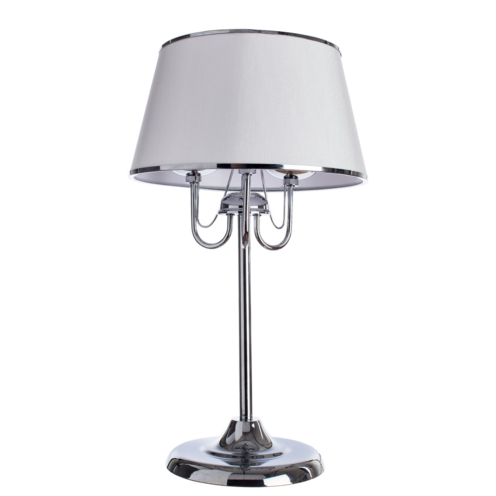Настольная Лампа Arte Lamp Aurora A1150LT-3CC, цвет белый - фото 1