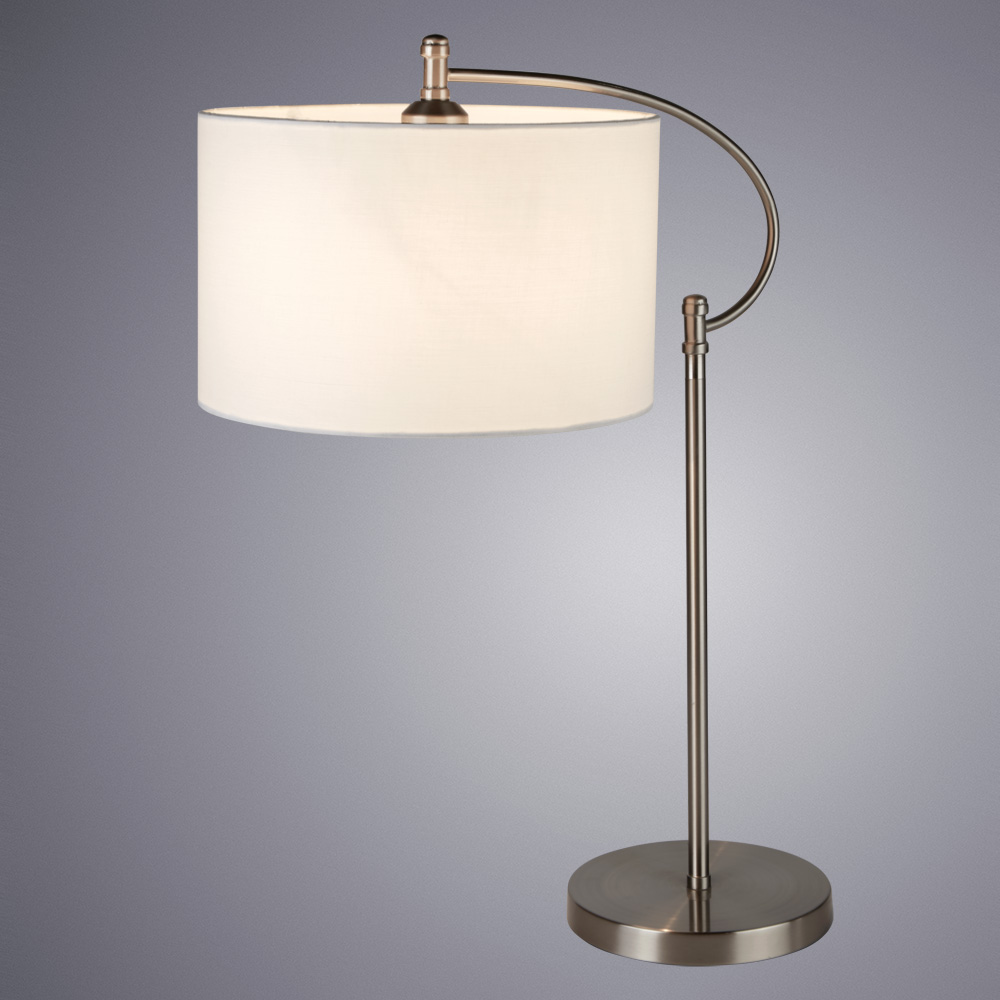 Настольная Лампа Arte Lamp Adige A2999LT-1SS, цвет матовый;серебристый - фото 2