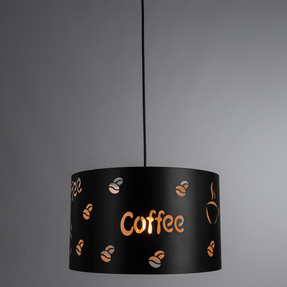 Светильник Arte Lamp Caffetteria A1233SP-1BK, цвет черный - фото 2