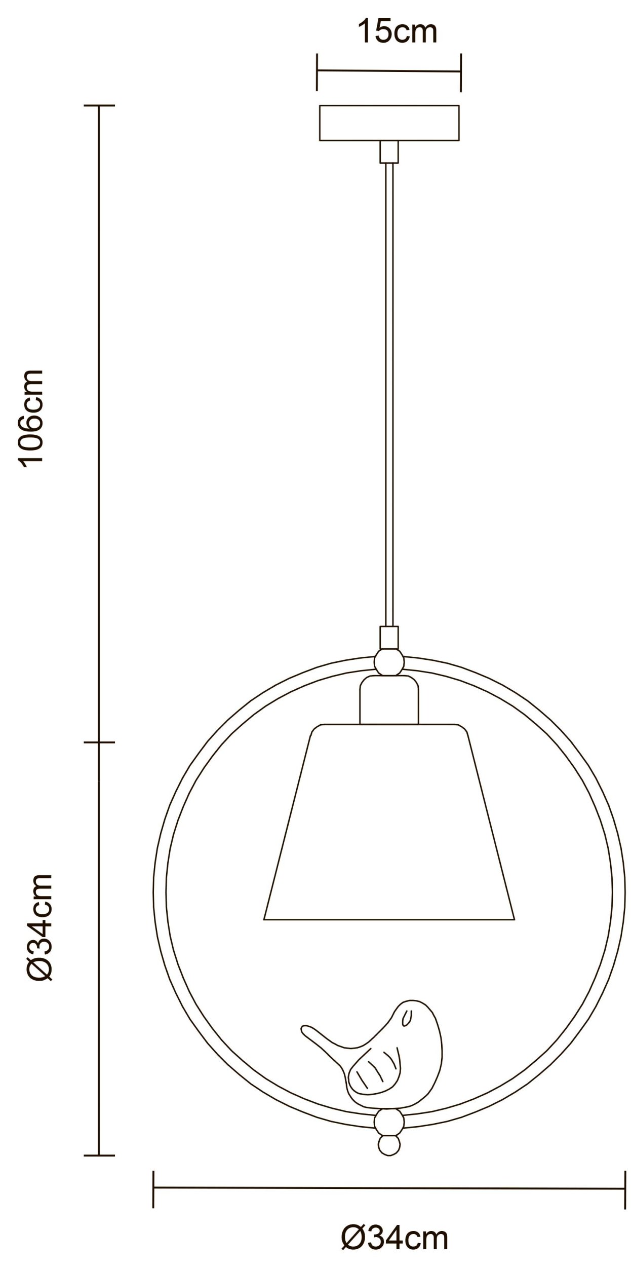 Светильник Arte Lamp PASSERO A4289SP-1WH, цвет белый - фото 3